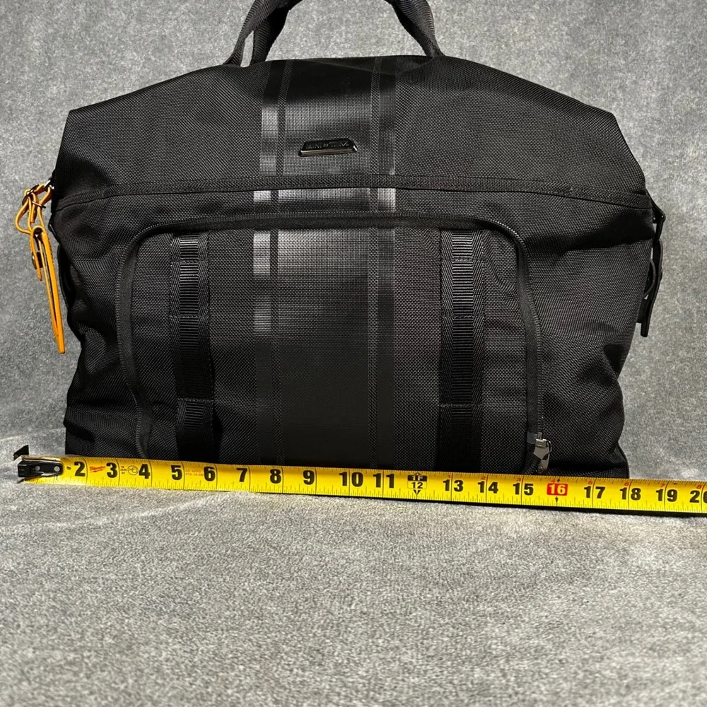 MINI Cooper by TUMI Travel Duffel Bag Black Ballistic Nylon Backpack 68849DVC